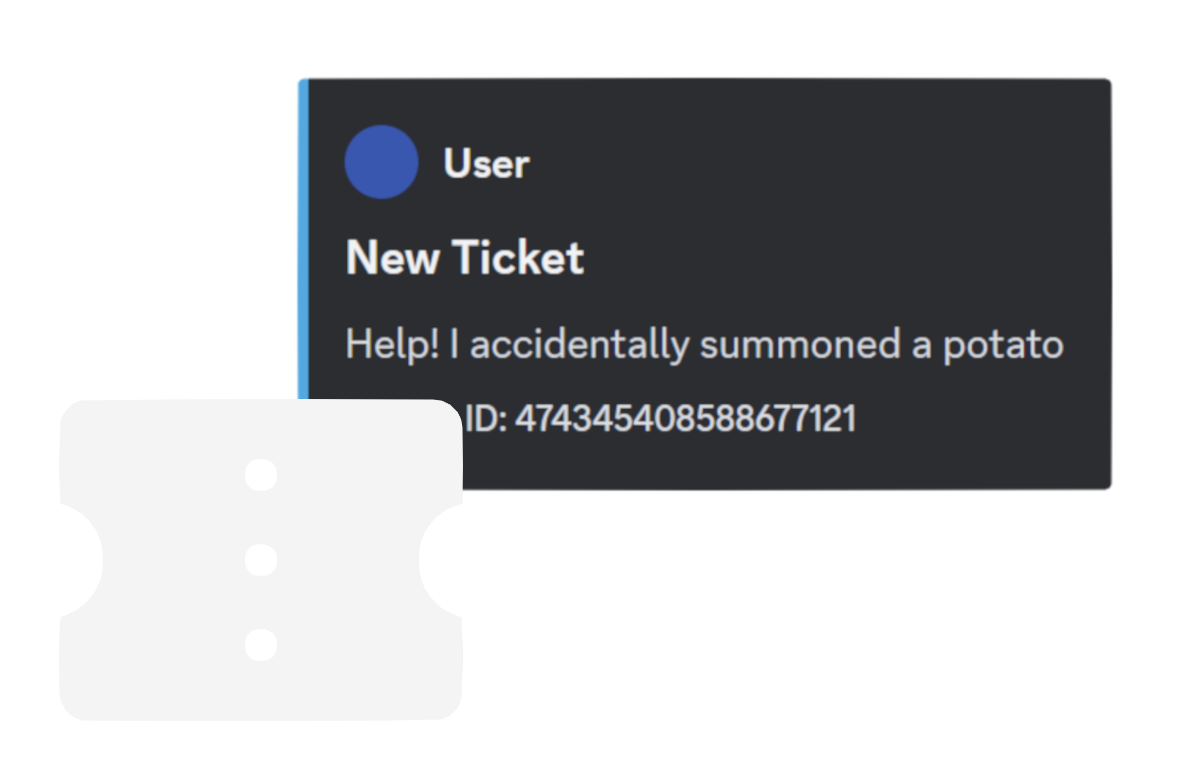 Axis Discord Bot Ticketing Banner